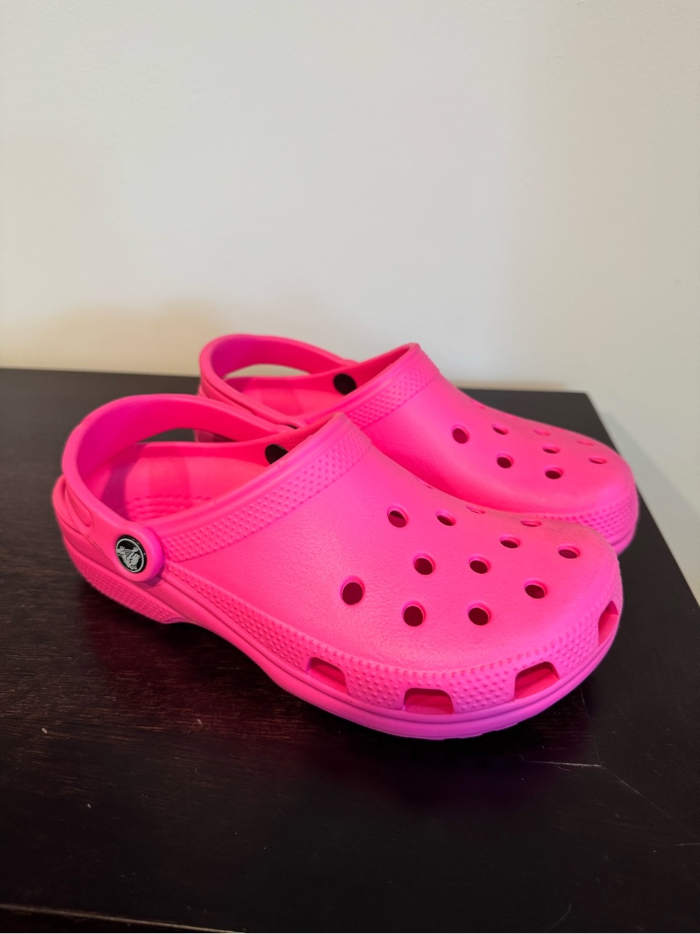 Hot Pink Crocs - Size 7 W
